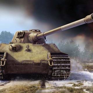 King Tiger tank wallpaper