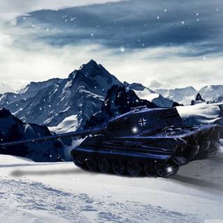 King Tiger tank wallpaper