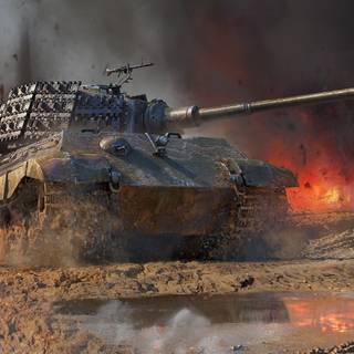 King Tiger tank wallpaper