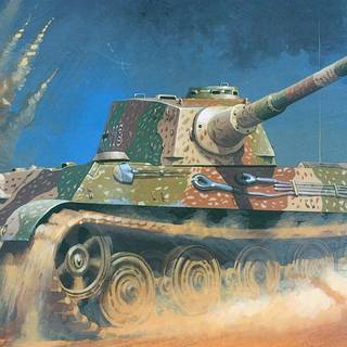 King Tiger tank wallpaper