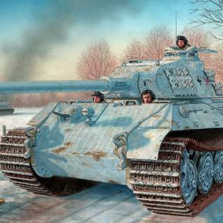 King Tiger tank wallpaper