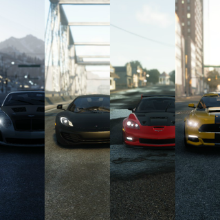 Car collage wallpaper