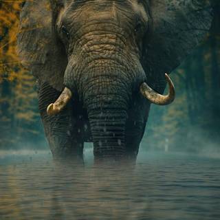 Elephant iPhone wallpaper