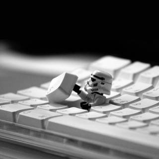 Star Wars white wallpaper