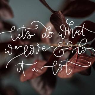 Let's Do It wallpaper