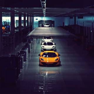 Car factory wallpaper