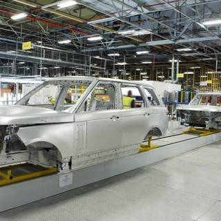 Car factory wallpaper