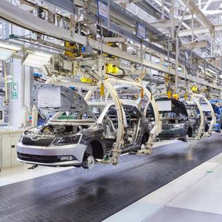 Car factory wallpaper