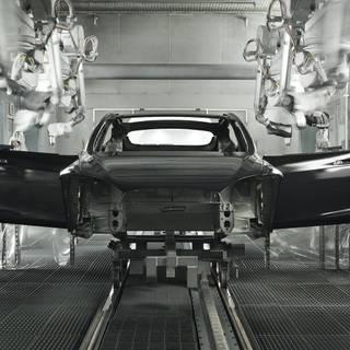 Car factory wallpaper