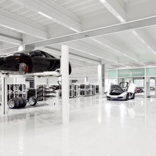 Car factory wallpaper