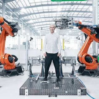 Car factory wallpaper