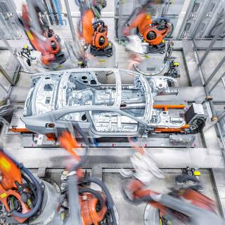 Car factory wallpaper