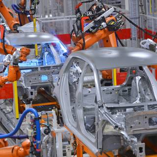 Car factory wallpaper