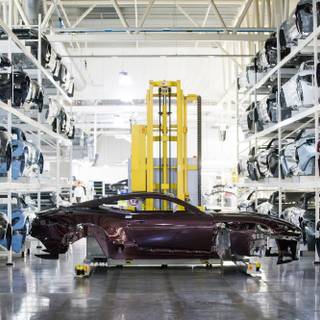 Car factory wallpaper