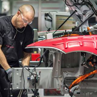 Car factory wallpaper