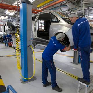 Car factory wallpaper