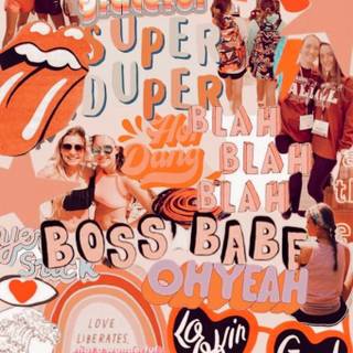 Quote collage wallpaper