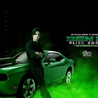 Ben 10 car wallpaper