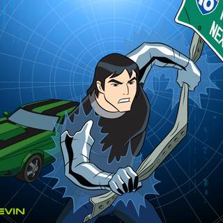 Ben 10 car wallpaper