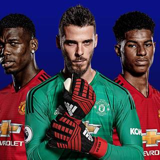 Rashford and De Gea wallpaper