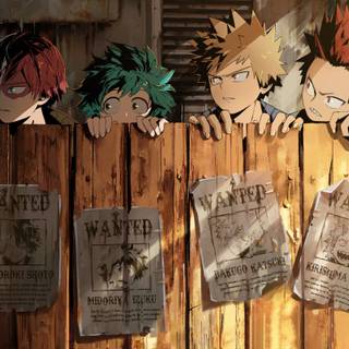 Todoroki fanart wallpaper