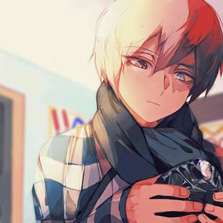 Todoroki fanart wallpaper