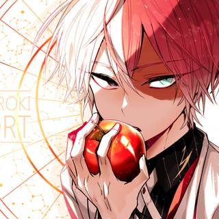 Todoroki fanart wallpaper