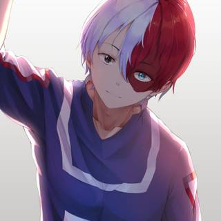 Todoroki fanart wallpaper