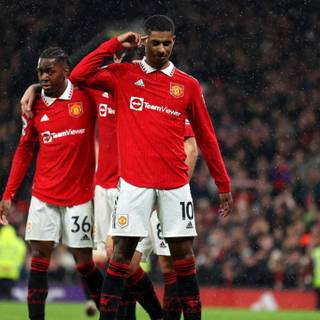 Rashford and De Gea wallpaper