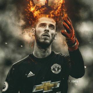 Rashford and De Gea wallpaper