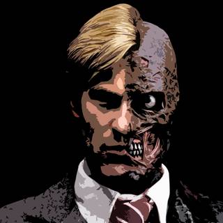 Two Face Aaron Eckhart wallpaper