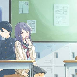 Kubo-san wa Mob wo Yurusanai wallpaper