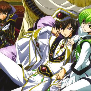 Lelouch and CC wallpaper