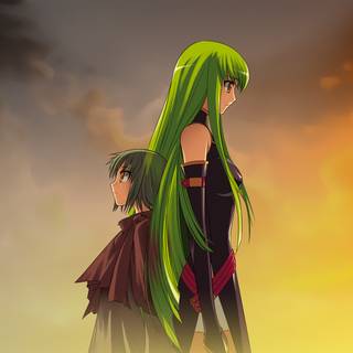 Lelouch and CC wallpaper