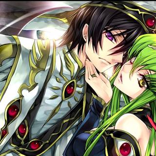 Lelouch and CC wallpaper