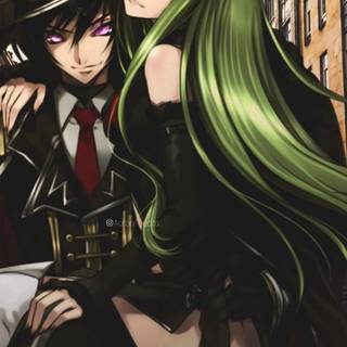 Lelouch and CC wallpaper