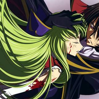 Lelouch and CC wallpaper