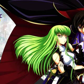 Lelouch and CC wallpaper