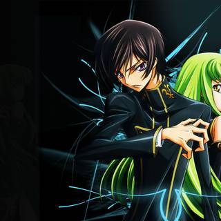 Lelouch and CC wallpaper