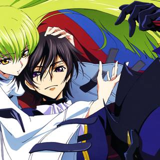 Lelouch and CC wallpaper