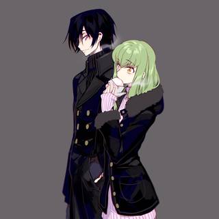 Lelouch and CC wallpaper