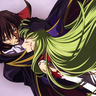 Lelouch and CC wallpaper