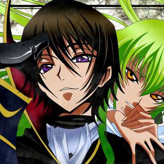 Lelouch and CC wallpaper