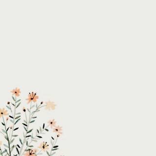 Spring flowers simple wallpaper