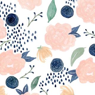 Spring flowers simple wallpaper