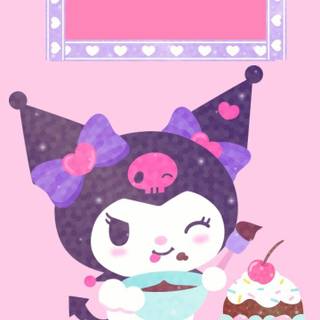 Kuromi Easter wallpaper