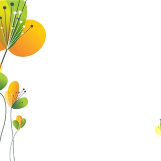 Spring flowers simple wallpaper