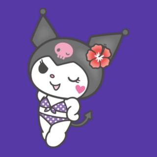 Kuromi Easter wallpaper