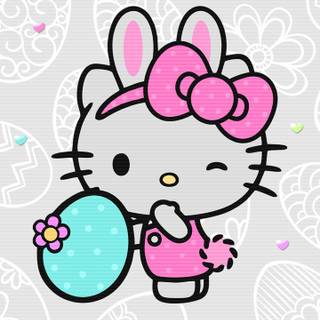 Kuromi Easter wallpaper