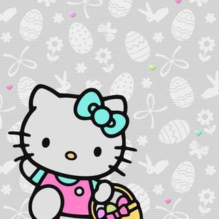 Kuromi Easter wallpaper